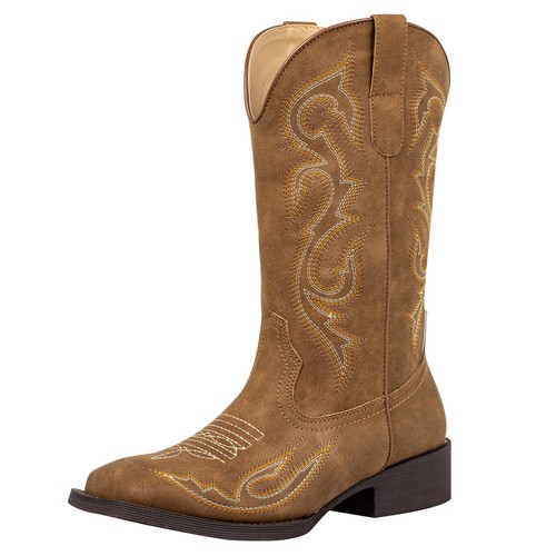 E square toe cowboy - toe,