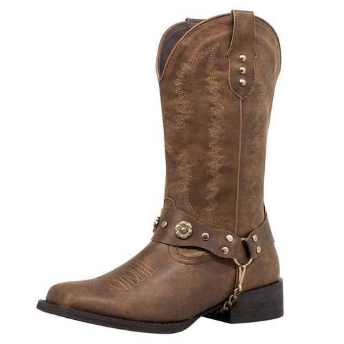 E square toe cowboy - square,