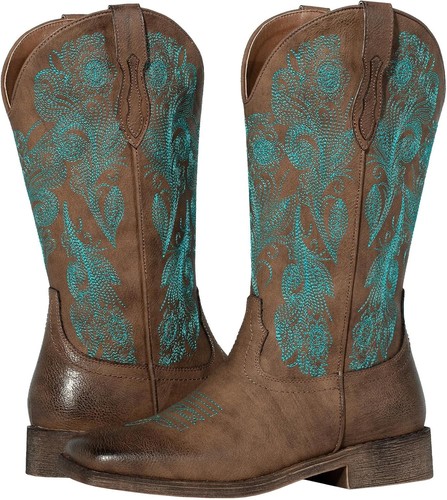 E ladies floral cowboy - ladies,