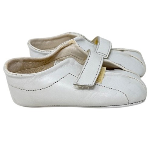 Baby white soft sole - baby, leather