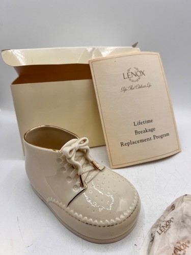 Lenox ivory china baby - , shoe